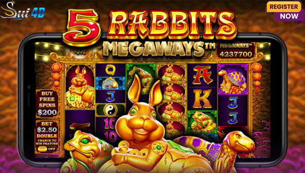 5 Rabbits Megaways Slot Pragmatic Play: Rahasia Simbol Kelinci Pembawa Hoki
